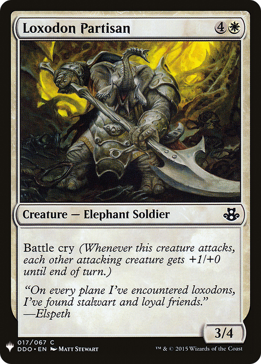 Loxodon Partisan (LIST-DDO-17)