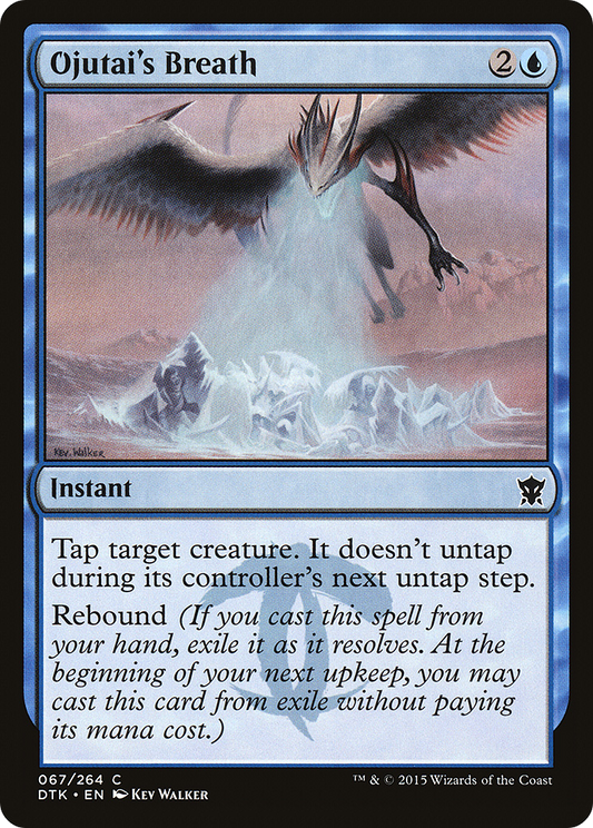 Ojutai's Breath (DTK-067) (Foil)