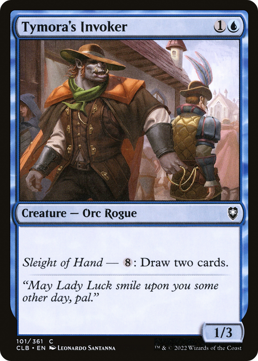 Tymora's Invoker (CLB-101) (Foil)