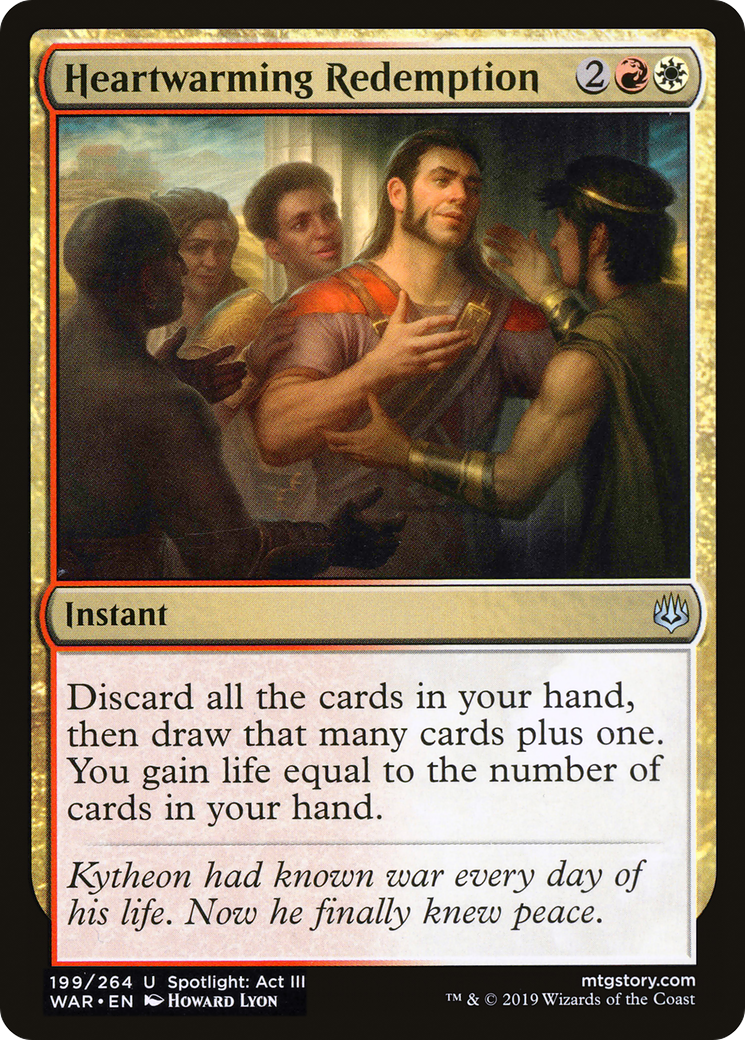 Heartwarming Redemption (WAR-199) (Foil)
