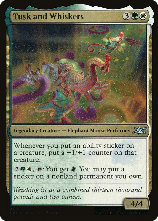 Tusk and Whiskers (UNF-468) (Galaxy Foil)
