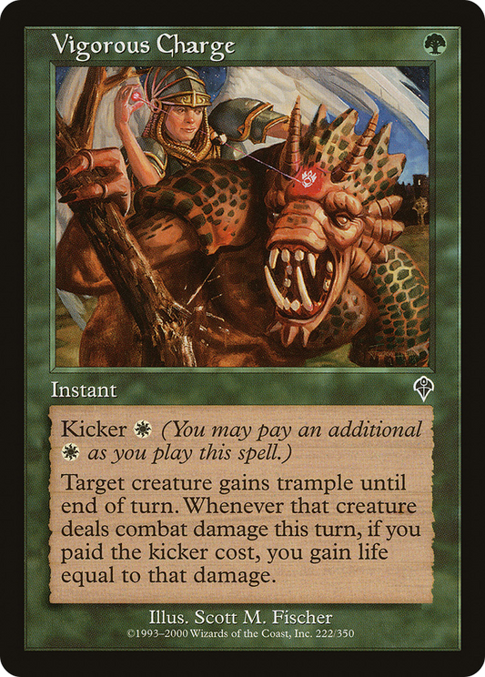 Vigorous Charge (INV-222) (Foil)