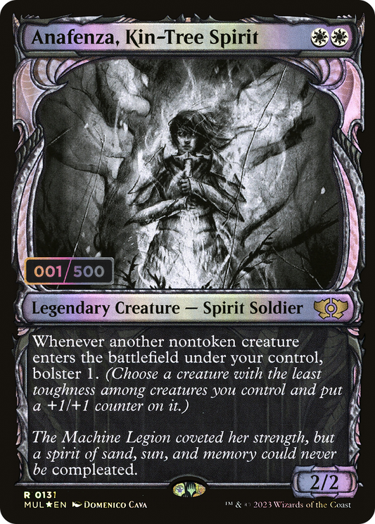 Anafenza, Kin-Tree Spirit (MUL-131Z) (Showcase) (Foil) (Serialized)