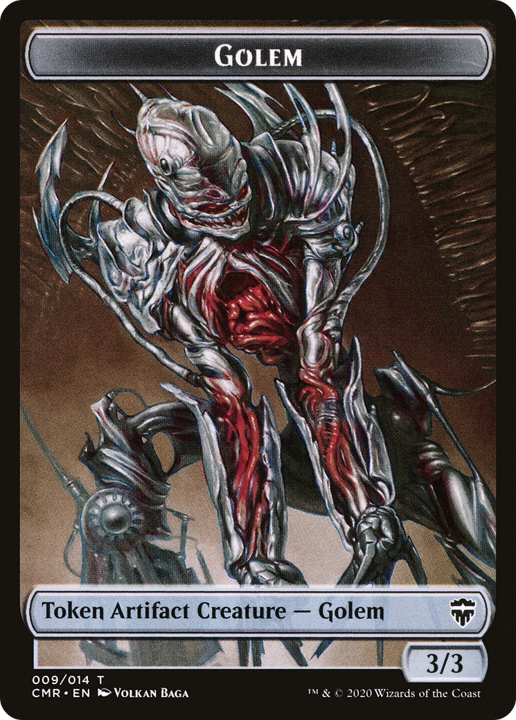 Golem Token (CMR-009) (Foil)
