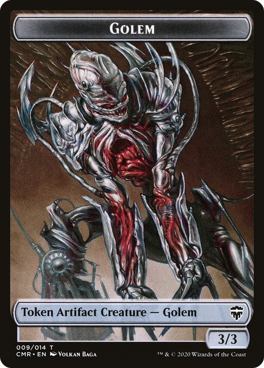 Golem Token (CMR-009) (Foil)