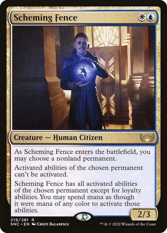 Scheming Fence (SNC-219)