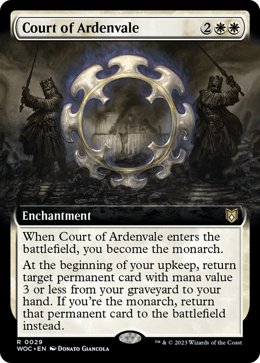 Court of Ardenvale (WOC-029) (Extended Art) (Foil)