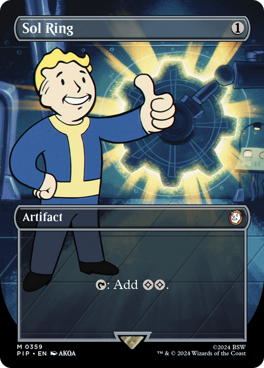 Sol Ring (PIP-359) (Borderless) (Foil)