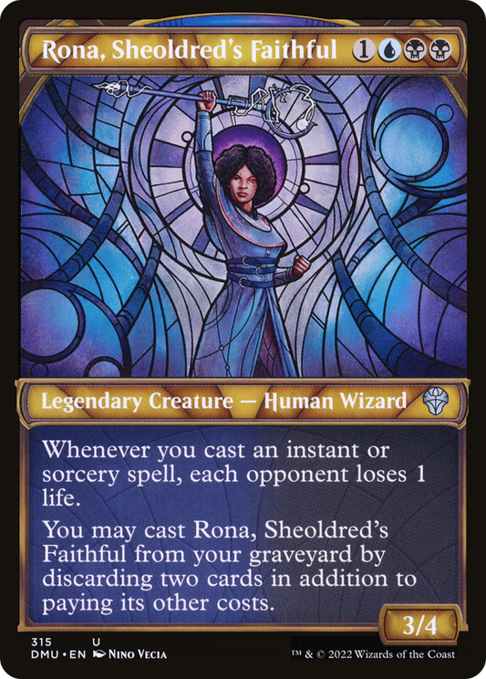 Rona, Sheoldred's Faithful (DMU-315) (Showcase)