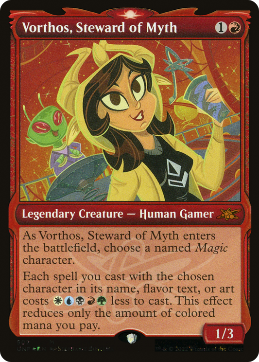 Vorthos, Steward of Myth (UNF-502) (Showcase) (Galaxy Foil)