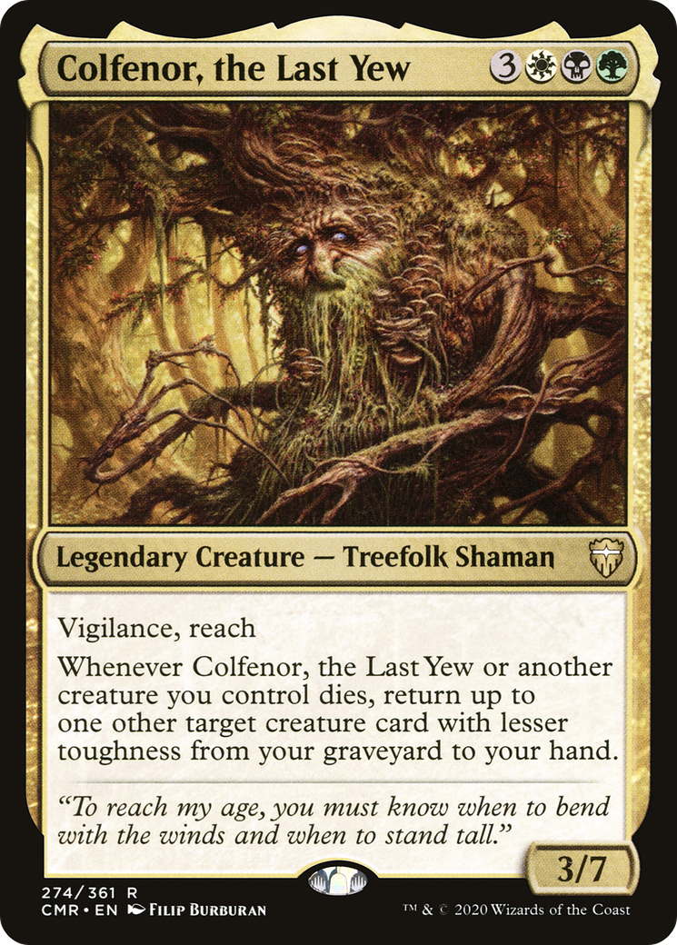 Colfenor, the Last Yew (CMR-274) (Foil)