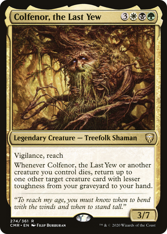 Colfenor, the Last Yew (CMR-274) (Foil)