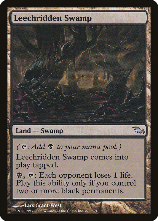 Leechridden Swamp (SHM-273) (Foil)