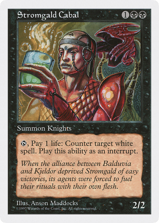 Stromgald Cabal (5ED-195)