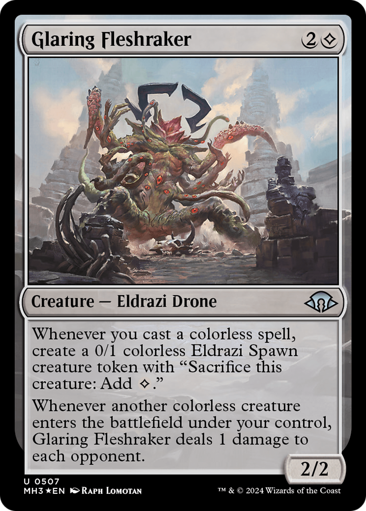 Glaring Fleshraker (MH3-507) (Ripple) (Foil)