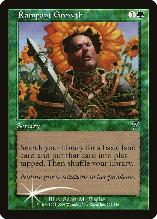 Rampant Growth (7ED-262★) (Foil)