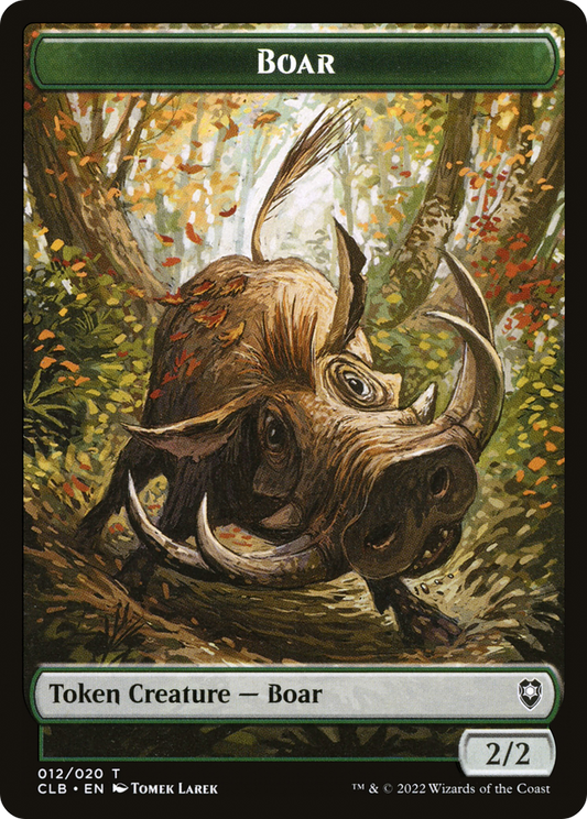 Boar Token (CLB-012)