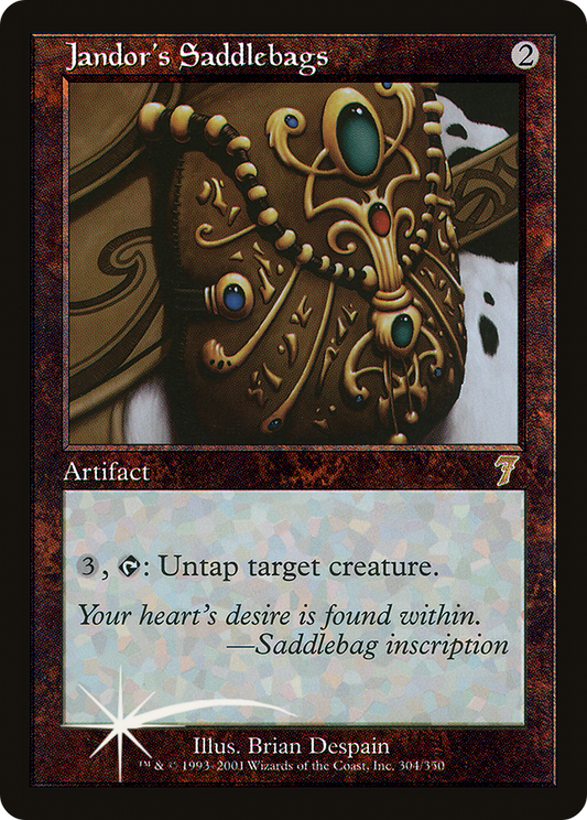 Jandor's Saddlebags (7ED-304★) (Foil)