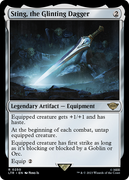 Sting, the Glinting Dagger (LTR-250) (Foil)