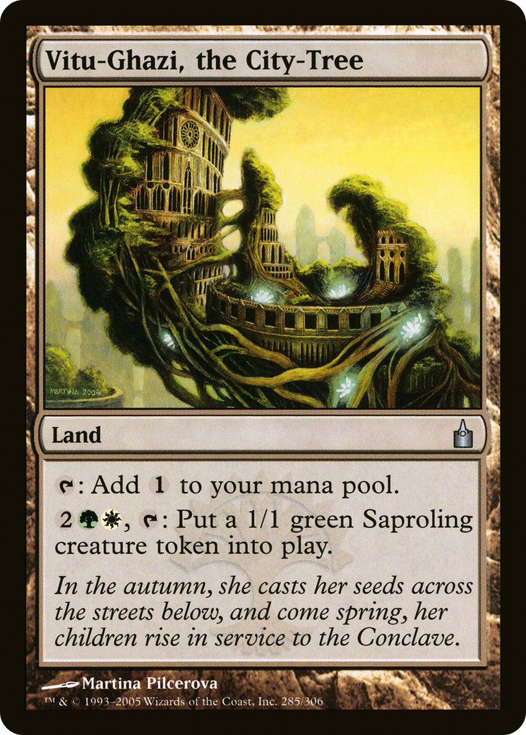 Vitu-Ghazi, the City-Tree (RAV-285) (Foil)