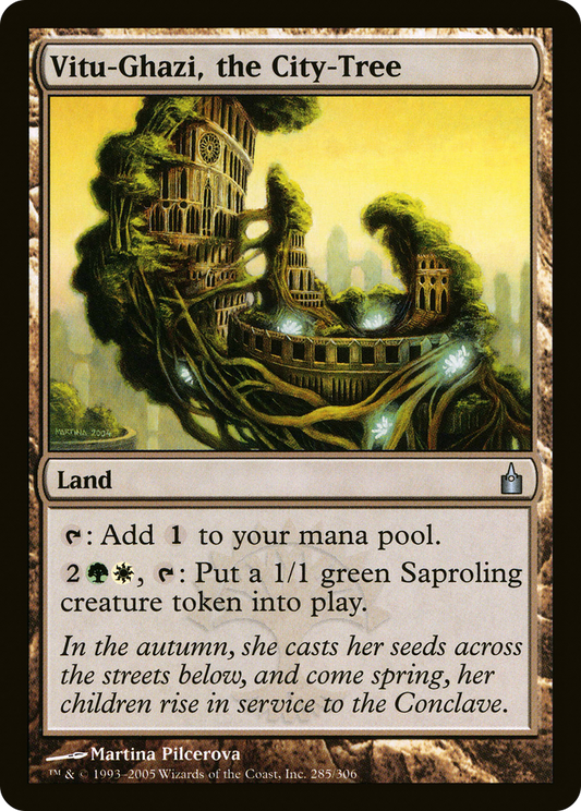 Vitu-Ghazi, the City-Tree (RAV-285) (Foil)