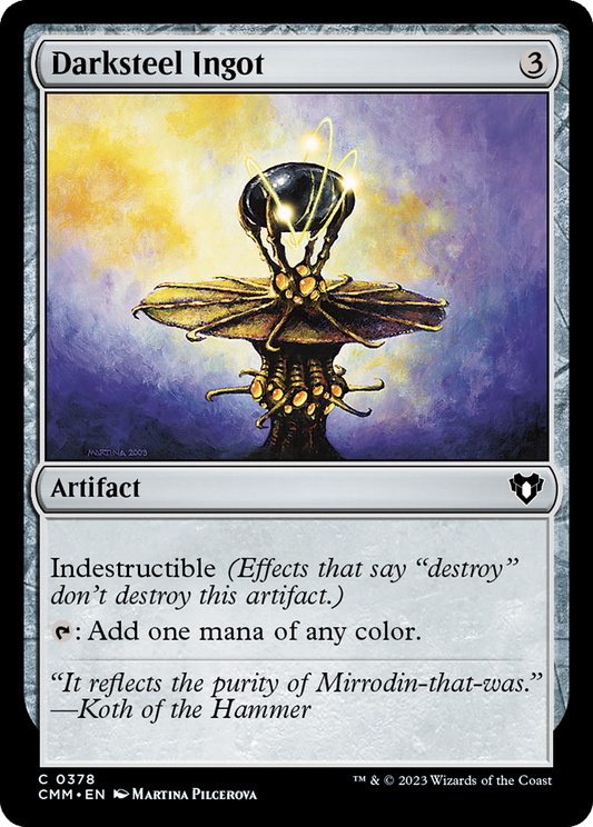 Darksteel Ingot (CMM-378) (Foil)