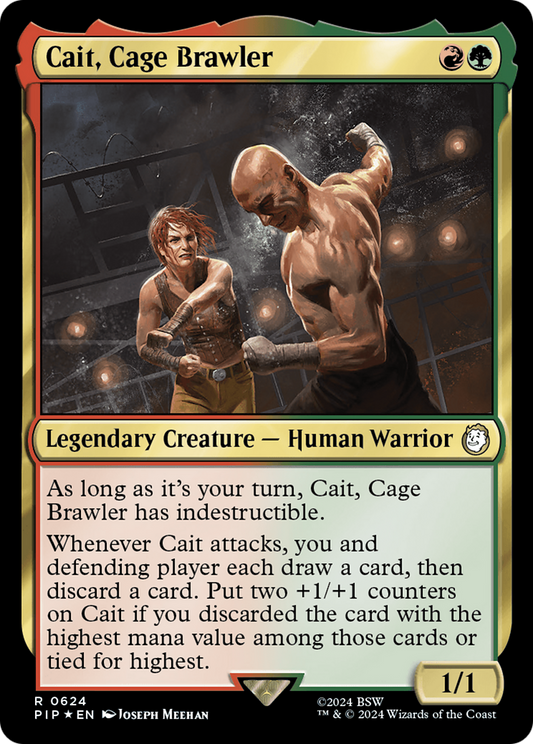 Cait, Cage Brawler (PIP-624) (Surge Foil)