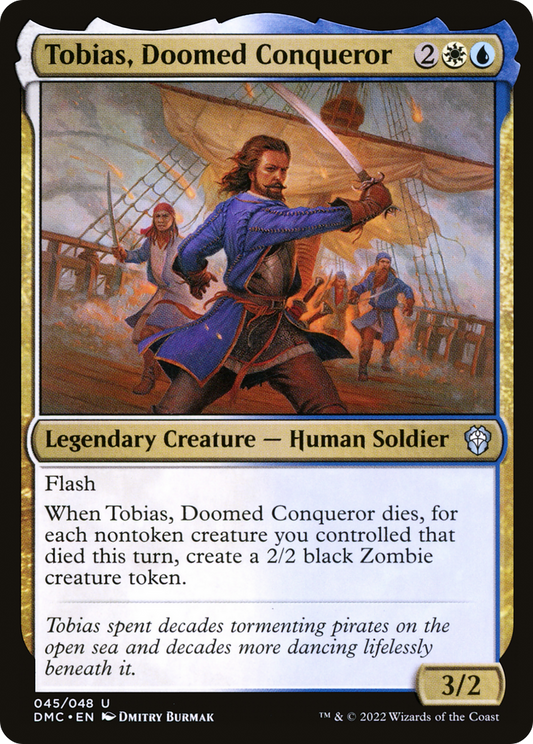 Tobias, Doomed Conqueror (DMC-045) (Foil)
