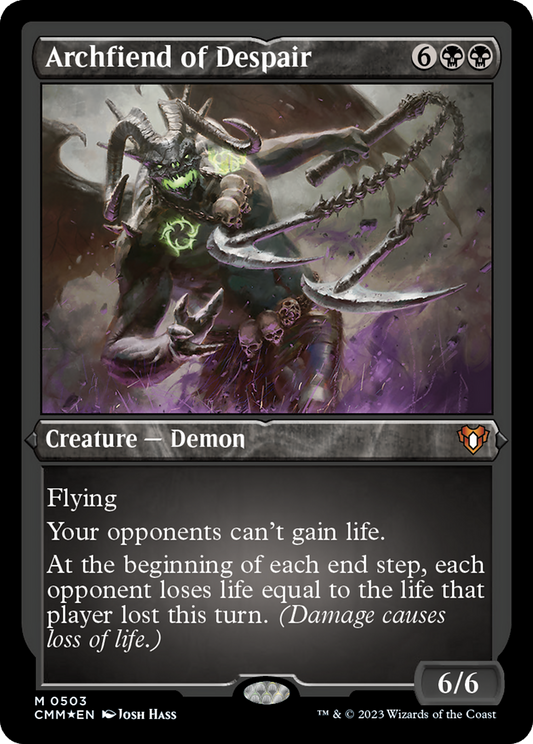 Archfiend of Despair (CMM-503) (Etched Foil)