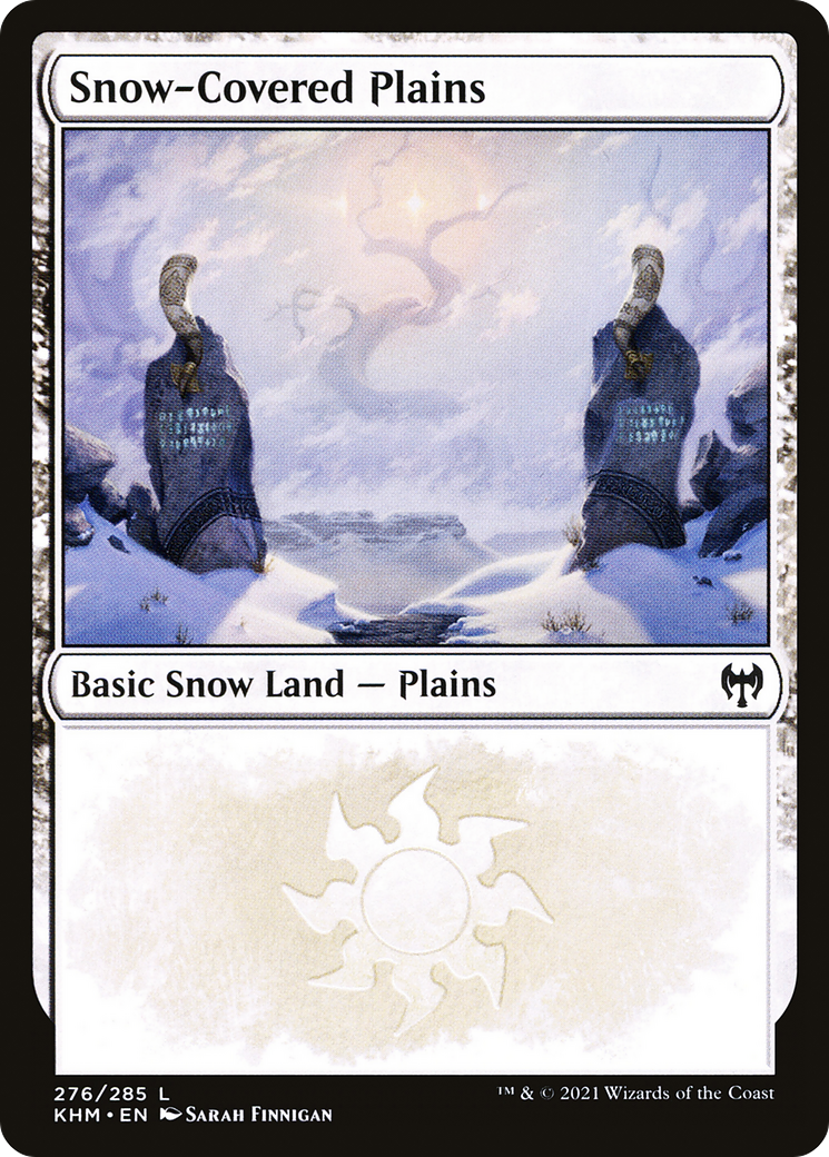 Snow-Covered Plains (KHM-276) (Foil)