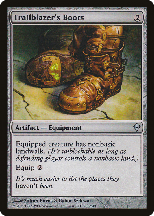 Trailblazer's Boots (ZEN-208) (Foil)