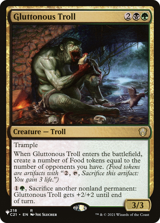 Gluttonous Troll (LIST-C21-218)