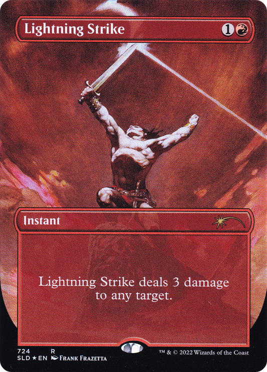 Lightning Strike (SLD-724) (Borderless) (Foil)
