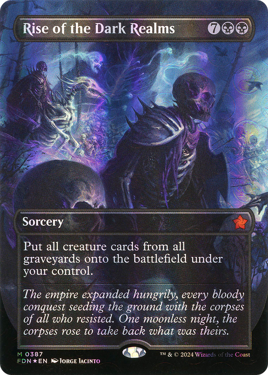Rise of the Dark Realms (FDN-387) (Borderless) (Mana Foil)