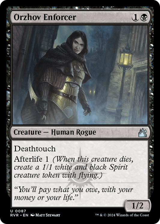 Orzhov Enforcer (RVR-087) (Foil)