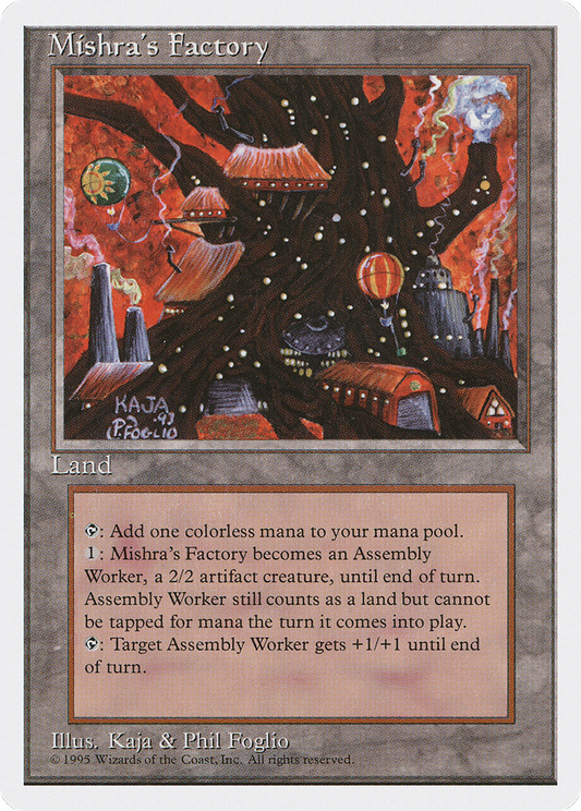Mishra's Factory (4ED-361)