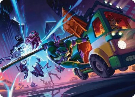 Donatello, Rad Scientist Art Card (ASTMT-047)