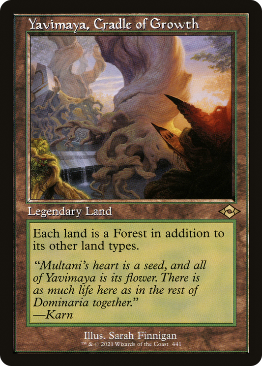 Yavimaya, Cradle of Growth (MH2-441) (Foil)