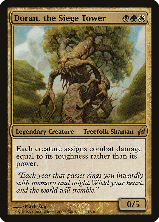 Doran, the Siege Tower (LRW-247) (Foil)