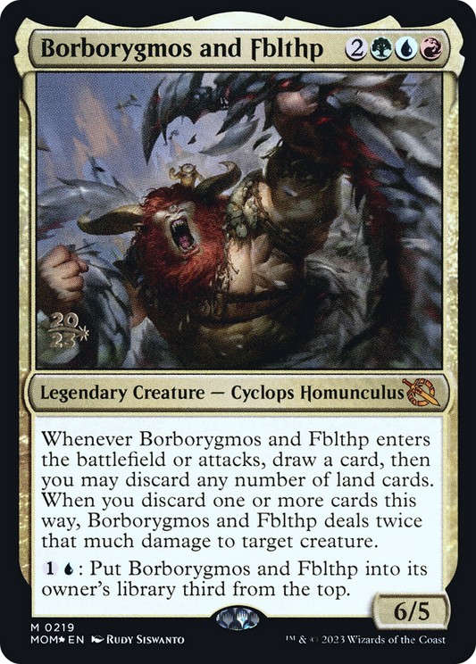 Borborygmos and Fblthp (PRE-219S) (Foil)