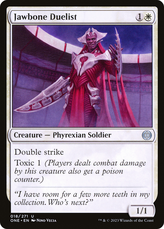 Jawbone Duelist (ONE-018) (Foil)