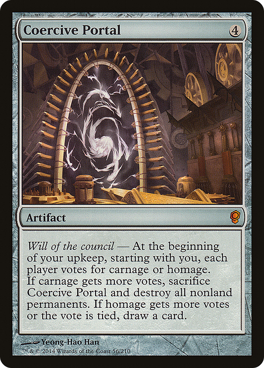 Coercive Portal (CNS-056) (Foil)