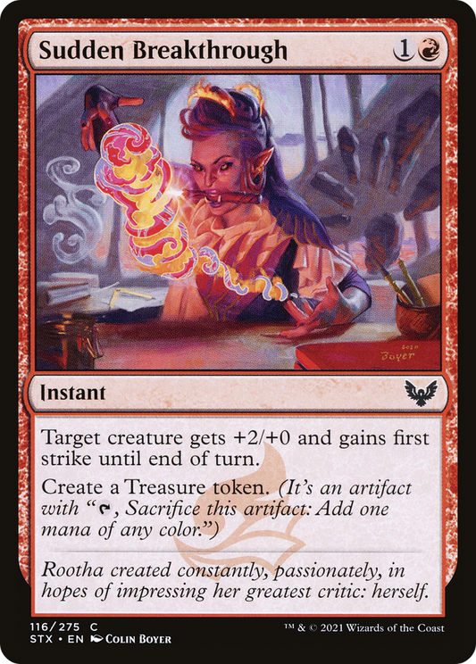 Sudden Breakthrough (STX-116)