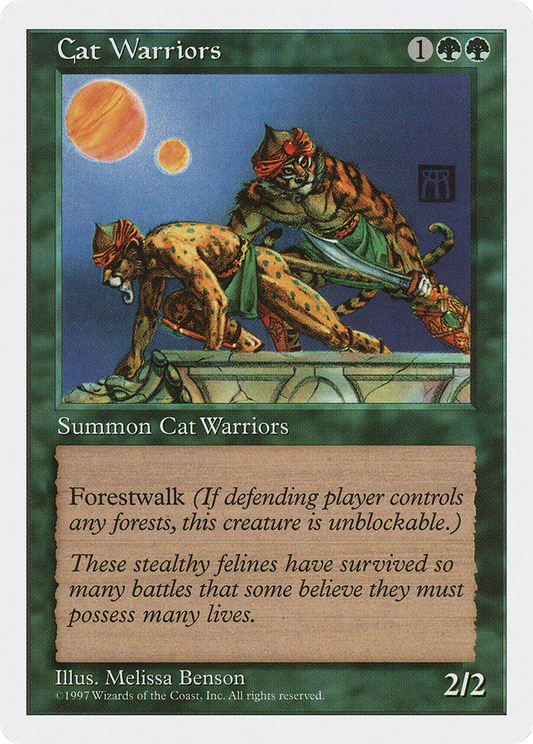 Cat Warriors (5ED-282)