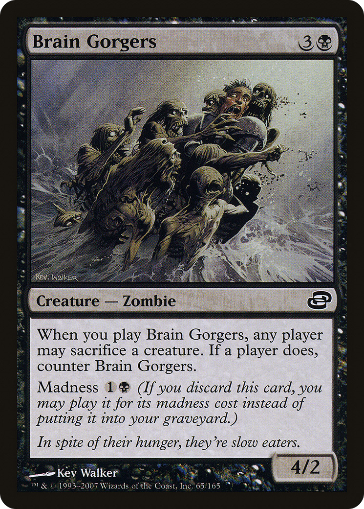 Brain Gorgers (PLC-065) (Foil)