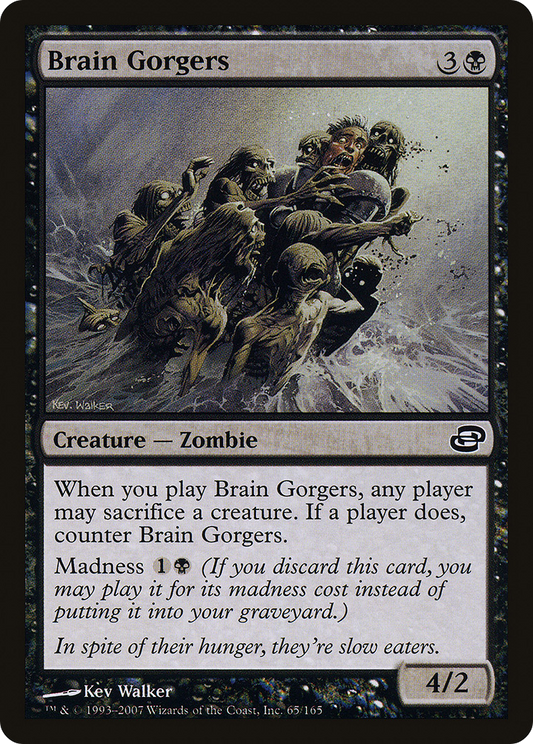 Brain Gorgers (PLC-065) (Foil)