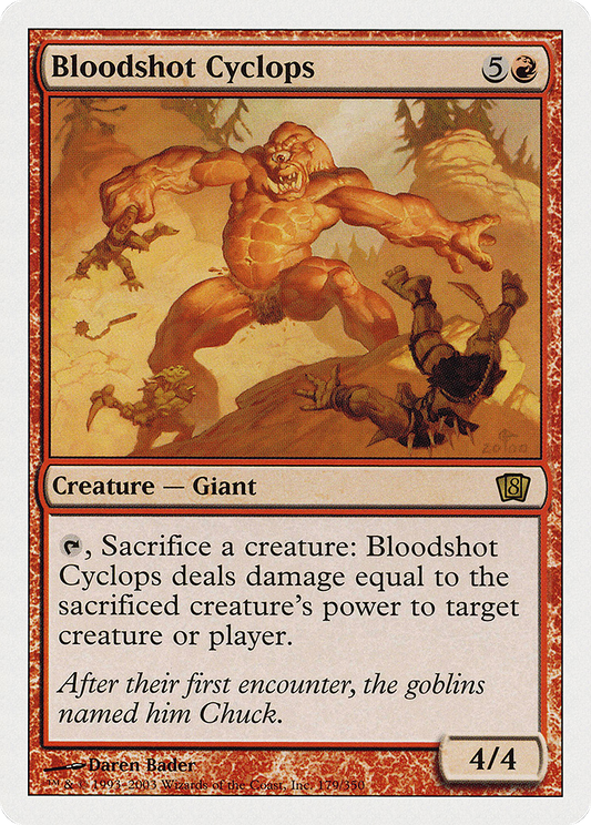 Bloodshot Cyclops (8ED-179)