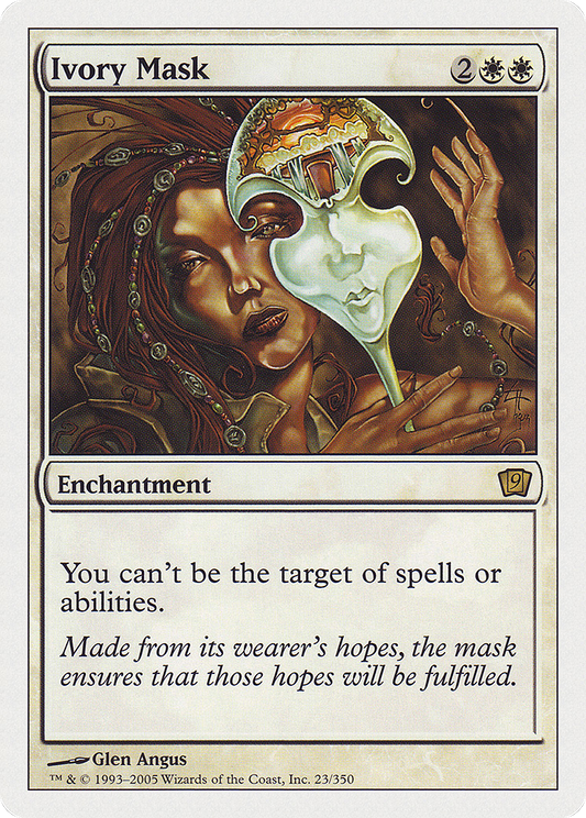 Ivory Mask (9ED-023)