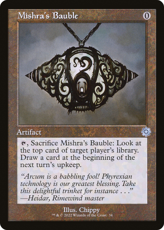 Mishra's Bauble (BRR-034)