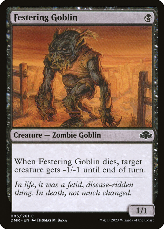 Festering Goblin (DMR-085) (Foil)